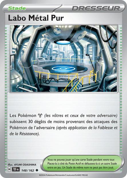 Carte Pokémon Labo Métal Pur 148/162 TEF Forces Temporelles EV05 Neuf FR LorenZone