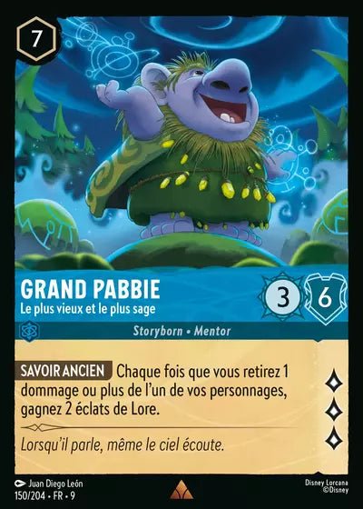 150/204 - Grand Pabbie, Le plus vieux et le plus sage - LorenZone - Pokémon