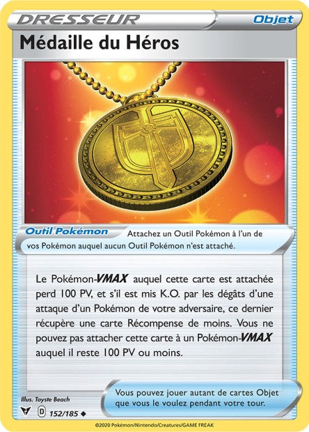152/185 - Médaille du Héros