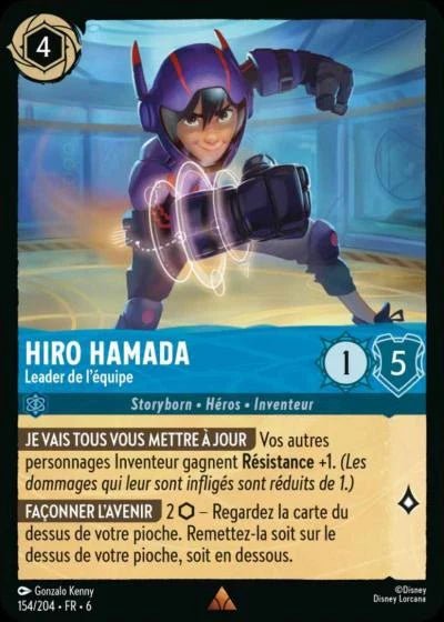 154/204 - Hiro Hamada, Leader de l'équipe - LorenZone - Pokémon
