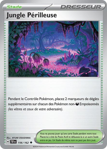 Carte Pokémon Jungle Périlleuse 156/162 TEF Forces Temporelles EV05 Neuf FR LorenZone