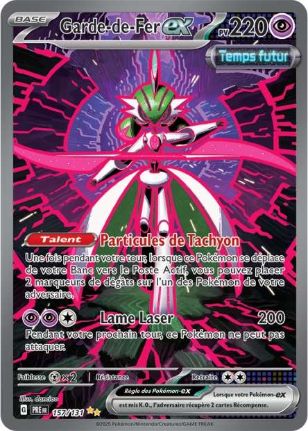 Carte Pokémon Garde-de-Fer EX 157/131 Evolutions Prismatiques PRE EV8_5 Neuf FR LorenZone