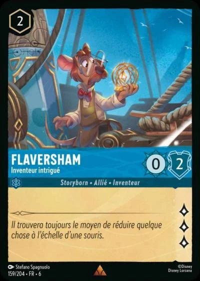 159/204 - Flaversham, Inventeur intrigué - LorenZone - Pokémon