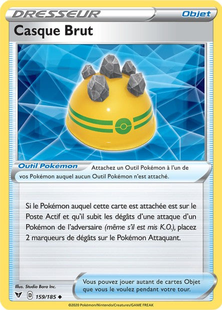 159/185 - Casque Brut