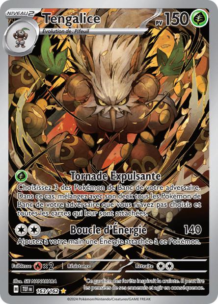 Carte Pokémon Tengalice 163/162 TEF Forces Temporelles EV05 Neuf FR LorenZone