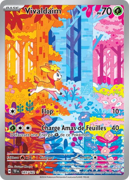 Carte Pokémon Vivaldaim 165/162 TEF Forces Temporelles EV05 Neuf FR LorenZone