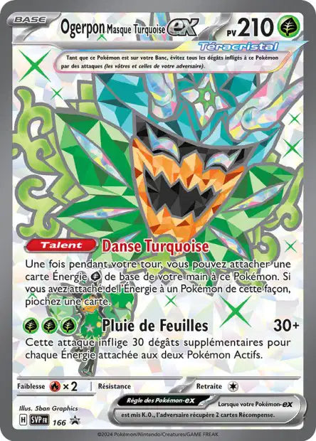 SVP166 - Ogerpon Masque Turquoise EX