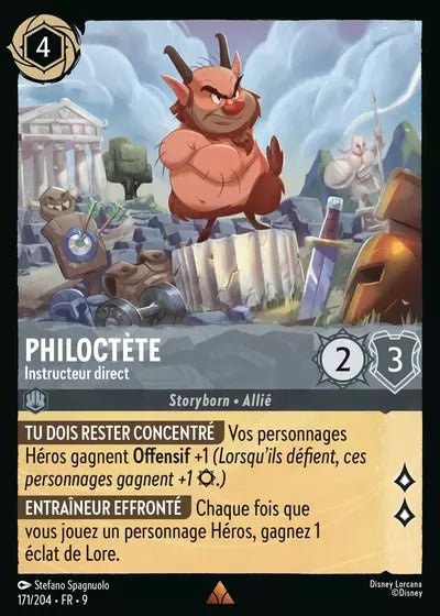 171/204 - Philoctète, Instructeur direct - LorenZone - Pokémon