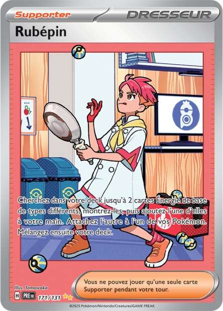 Carte Pokémon Rubépin 171/131 Evolutions Prismatiques PRE EV8_5 Neuf FR LorenZone