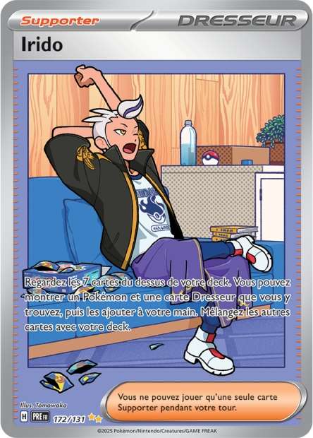 Carte Pokémon Irido 172/131 Evolutions Prismatiques PRE EV8_5 Neuf FR LorenZone