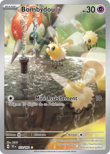 Carte Pokémon Bombydou 172/162 TEF Forces Temporelles EV05 Neuf FR LorenZone