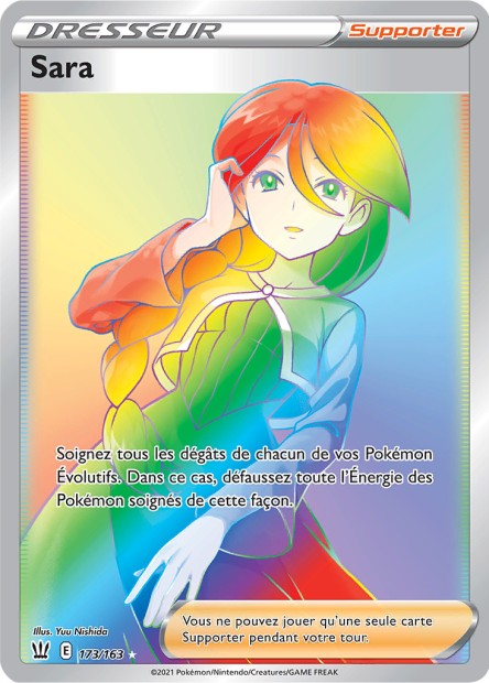 Carte Pokémon Sara 173/163 SWSH5 EB05 LorenZone