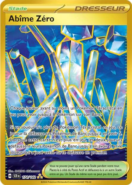 Carte Pokémon Abîme Zéro 174/142 SCR Couronne Stellaire EV07 Neuf FR LorenZone