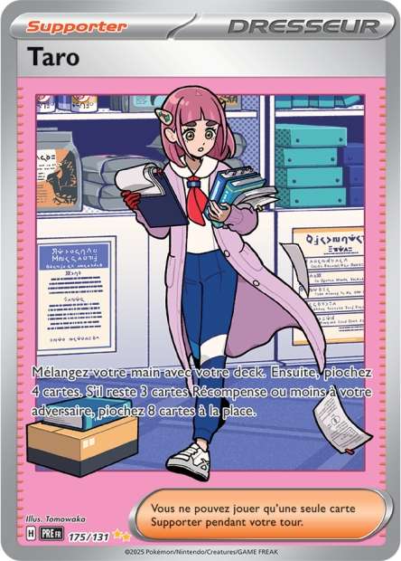 Carte Pokémon Taro 175/131 Evolutions Prismatiques PRE EV8_5 Neuf FR LorenZone