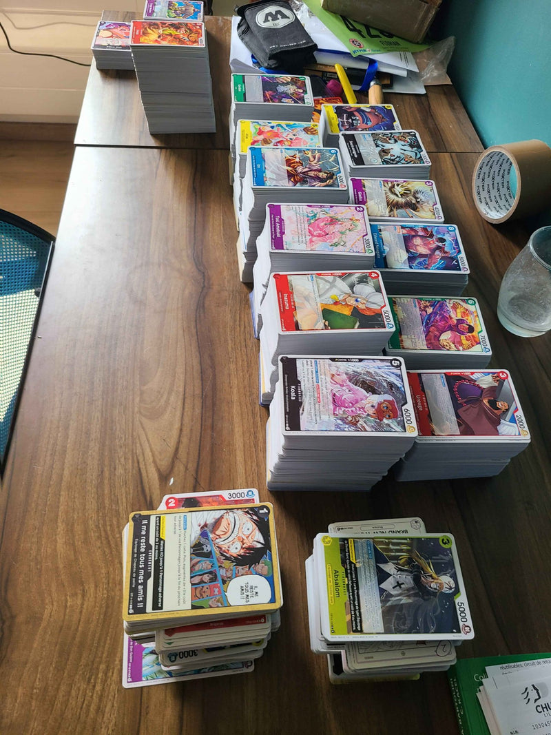 Lot 4080 cartes One Piece - aperçu 1 du lot communautaire LorenZone