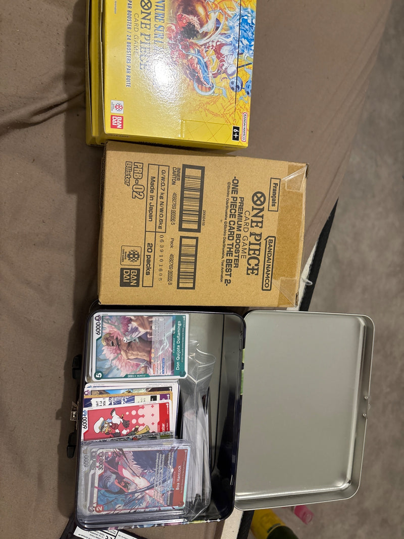 Lot 1292 cartes One Piece - aperçu du lot communautaire LorenZone