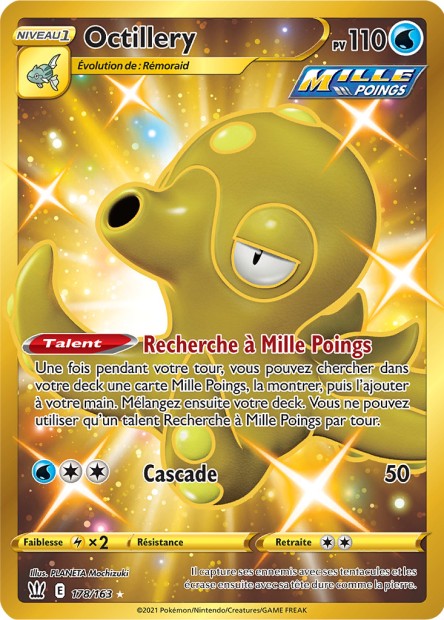 Carte Pokémon Octillery 178/163 SWSH5 EB05 LorenZone