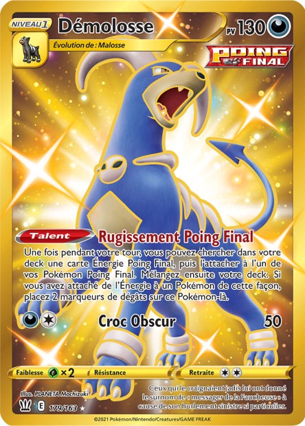 Carte Pokémon Démolosse 179/163 SWSH5 EB05 LorenZone