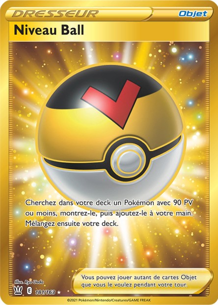 Carte Pokémon Niveau Ball 181/163 SWSH5 EB05 LorenZone