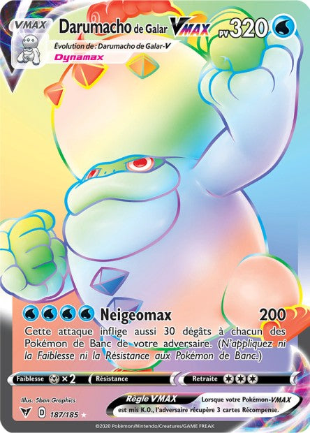 187/185 - Darumacho de Galar VMAX