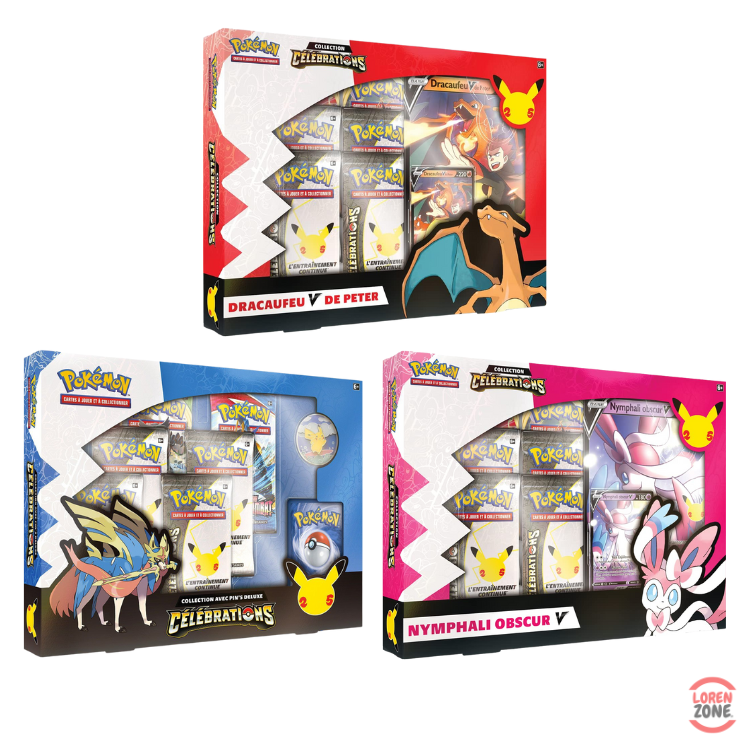 Coffret - Lot x3 Célébrations 25th