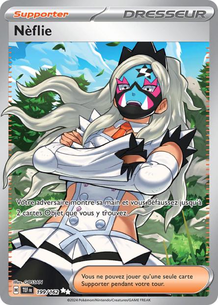 Carte Pokémon Nèflie 199/162 TEF Forces Temporelles EV05 Neuf FR LorenZone