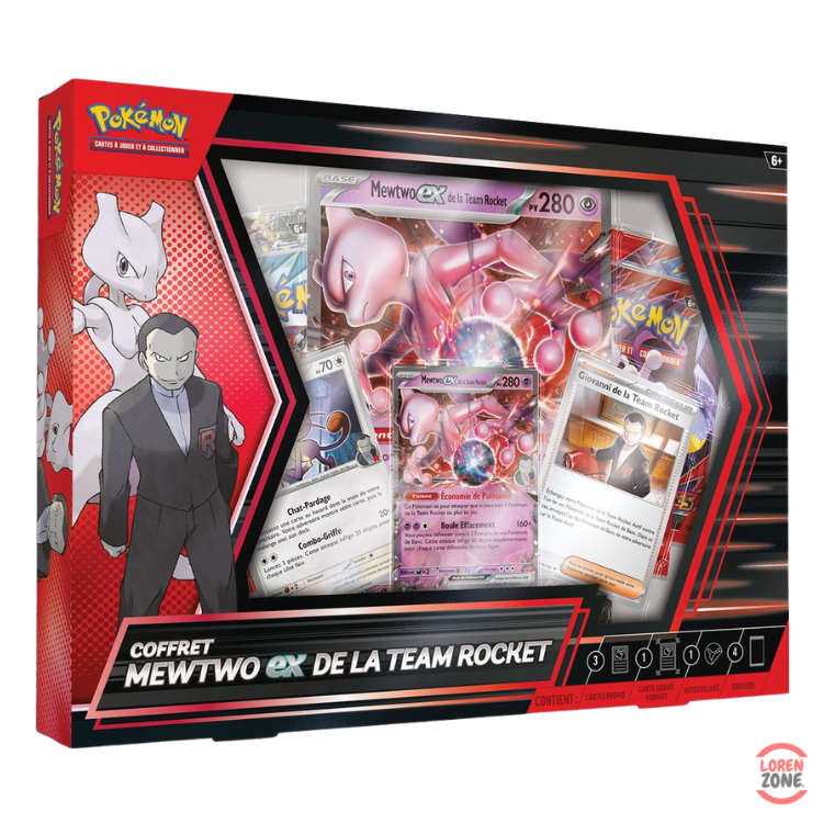 Coffret - Mewtwo EX de la Team Rocket