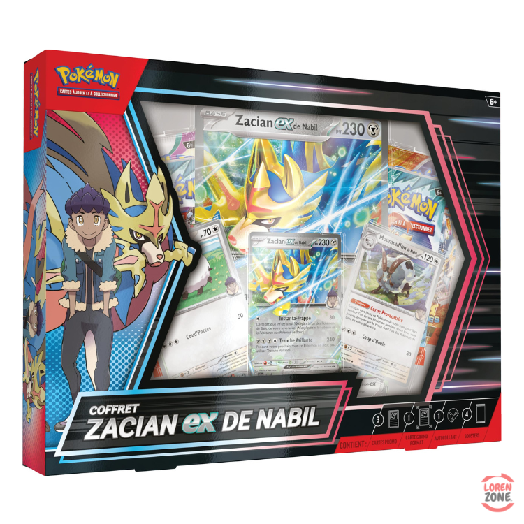 Coffret - Zacian EX de Nabil