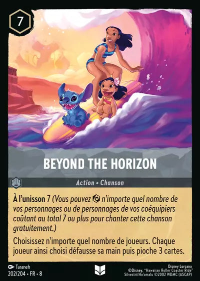 Carte Lorcana - Disney Beyond the Horizon 202/204 Peu Commune Taraneh Chapitre 08 Le Règne de Jafar ROJ Neuf FR LorenZone