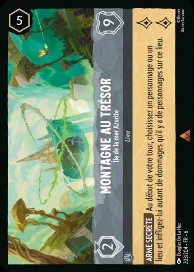 203/204 - Montagne au trésor, Île de la mer Azurite - LorenZone - Pokémon