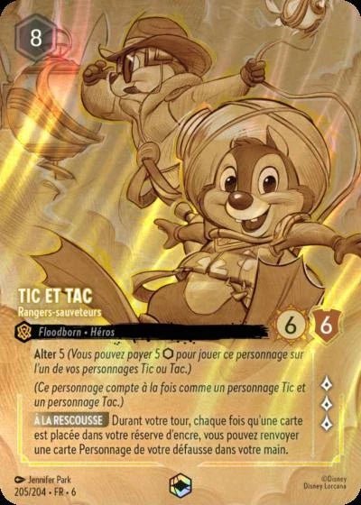 205/204 - Tic & Tac, Rangers - sauveteurs - LorenZone - Pokémon