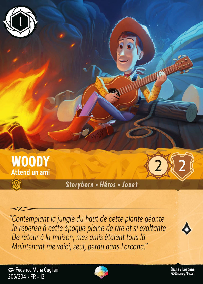 Carte Lorcana 205/204 Woody | LorenZone