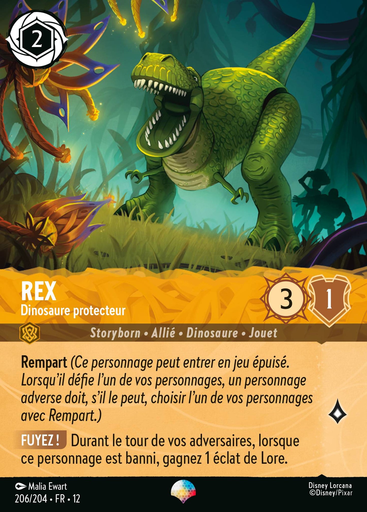 Carte Lorcana 206/204 Rex | LorenZone