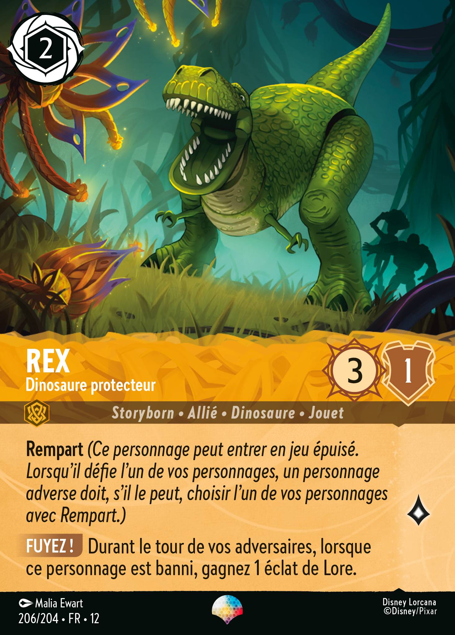 Carte Lorcana 206/204 Rex | LorenZone