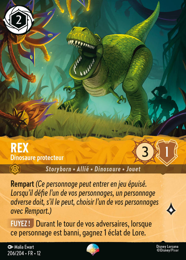 Carte Lorcana 206/204 Rex | LorenZone