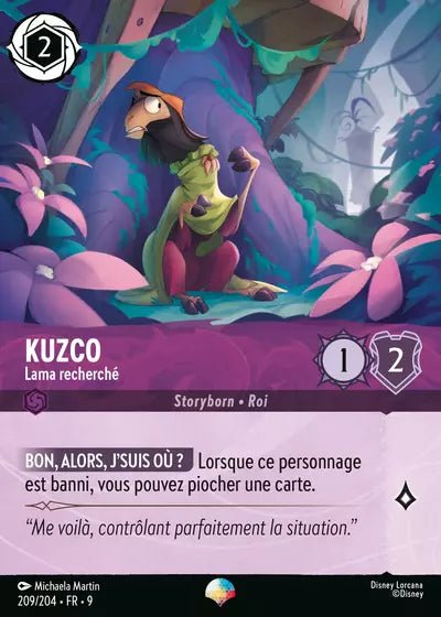 209/204 - Kuzco, Lama recherché - LorenZone - Pokémon