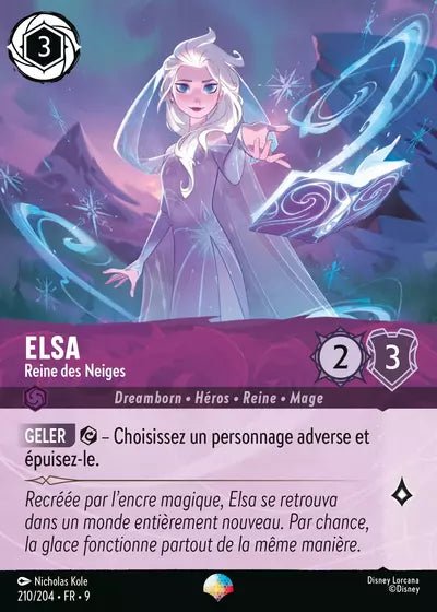 210/204 - Elsa, Reine des Neiges - LorenZone - Pokémon