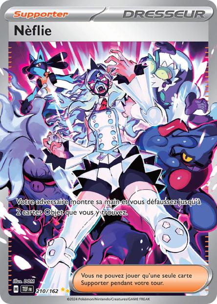Carte Pokémon Nèflie 210/162 TEF Forces Temporelles EV05 Neuf FR LorenZone
