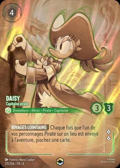 211/204 - Daisy, Capitaine pirate - LorenZone - Pokémon