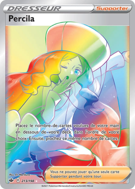 Carte Pokémon Percila 213/198 CRE EB06 LorenZone