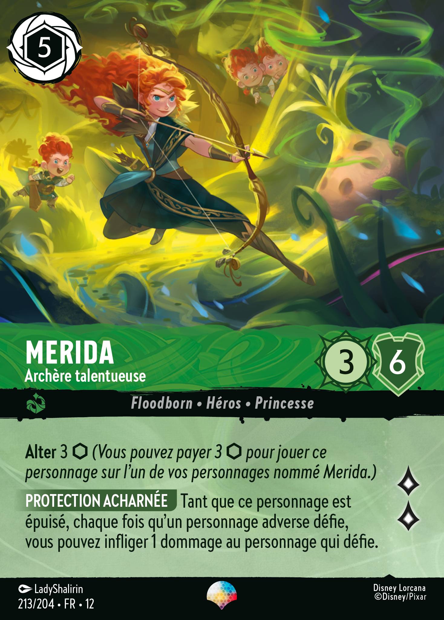 Carte Lorcana 213/204 Merida | LorenZone