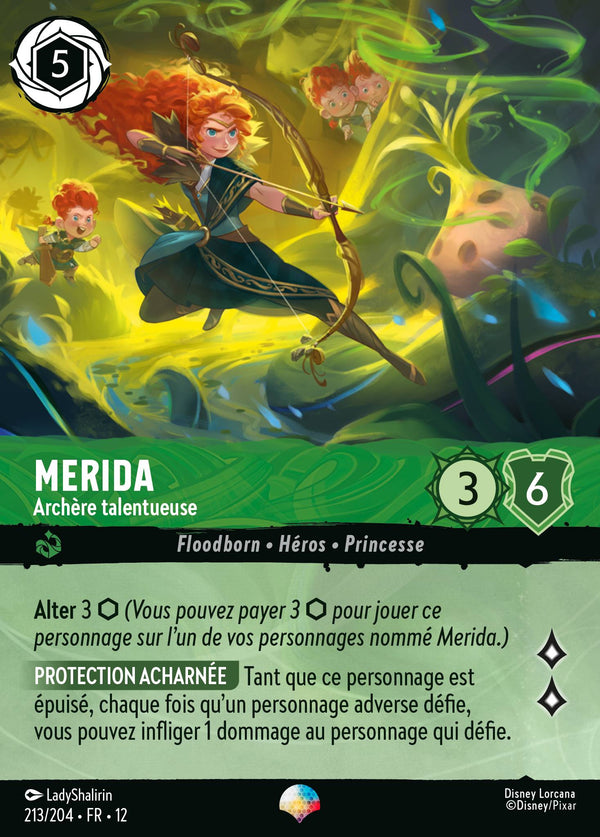 Carte Lorcana 213/204 Merida | LorenZone