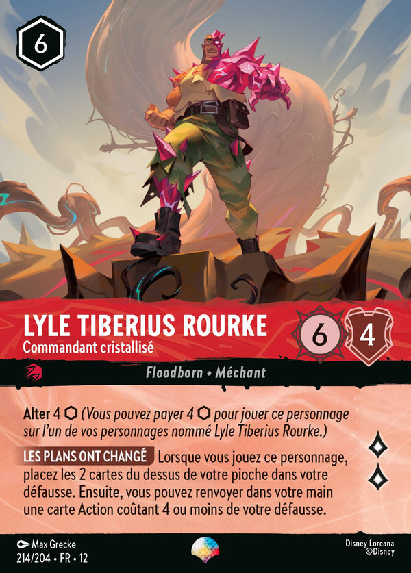 Carte Lorcana 214/204 Lyle Tiberius Rourke | LorenZone