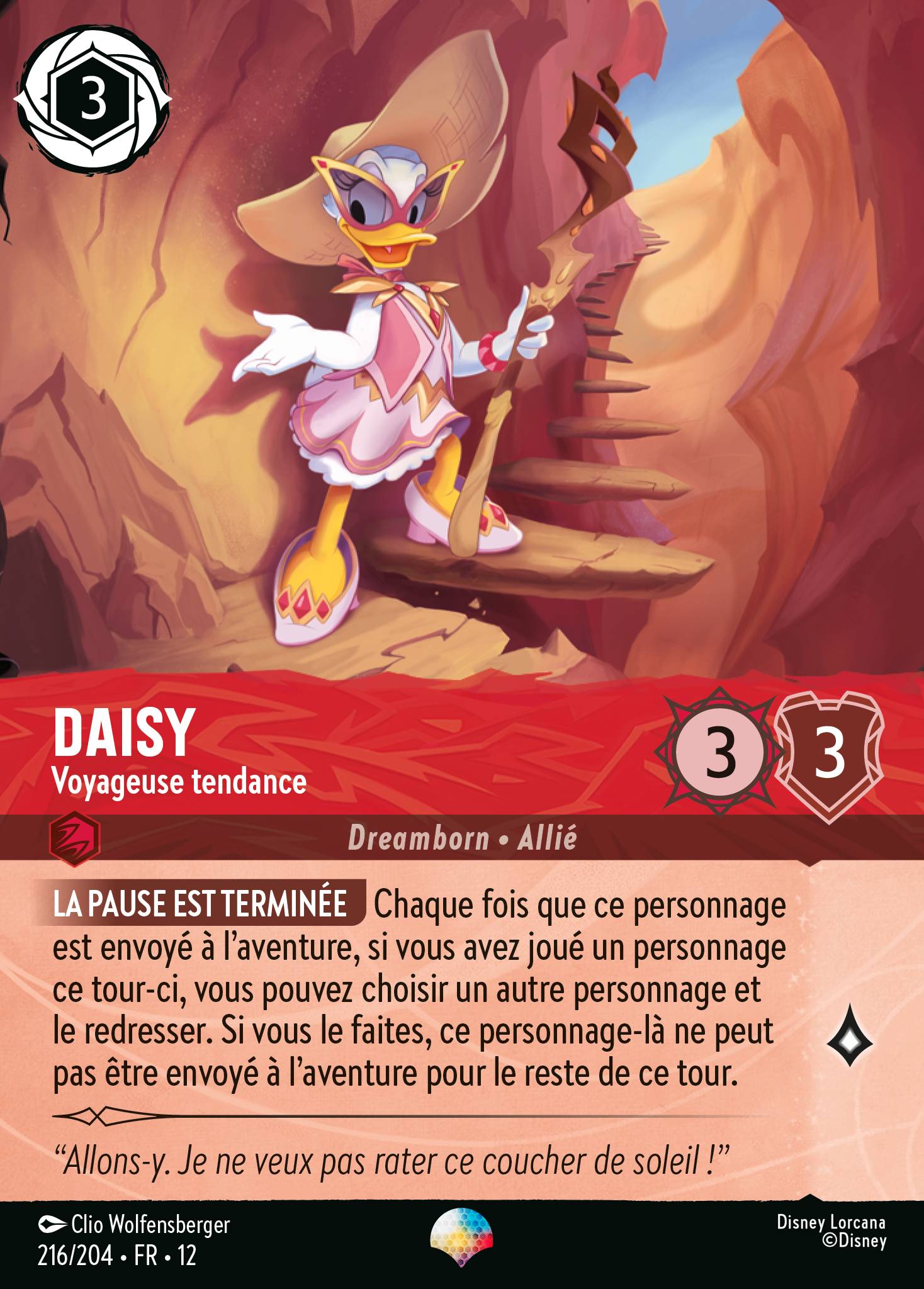Carte Lorcana 216/204 Daisy | LorenZone