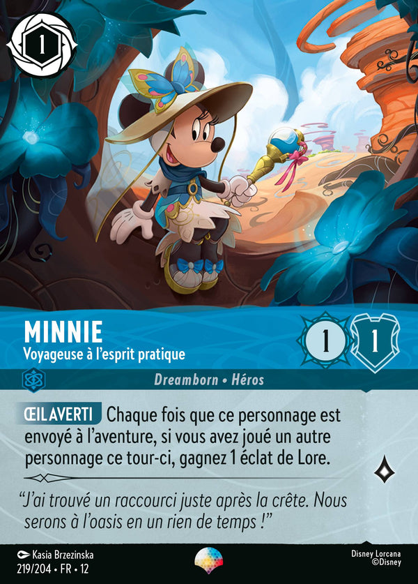 Carte Lorcana 219/204 Minnie | LorenZone