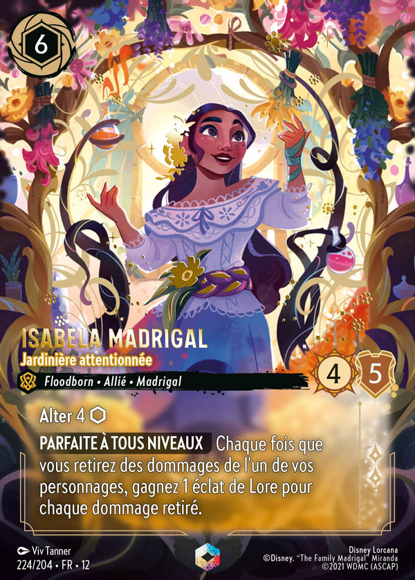 Carte Lorcana 224/204 Isabela Madrigal | LorenZone
