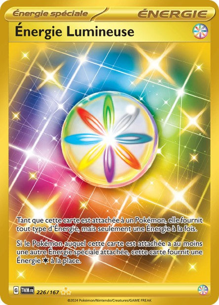 Carte Pokémon Énergie Lumineuse 226/167 TWM Mascarade Crépusculaire EV06 Neuf FR LorenZone