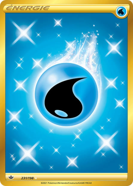 Carte Pokémon Énergie Eau 231/198 CRE EB06 LorenZone