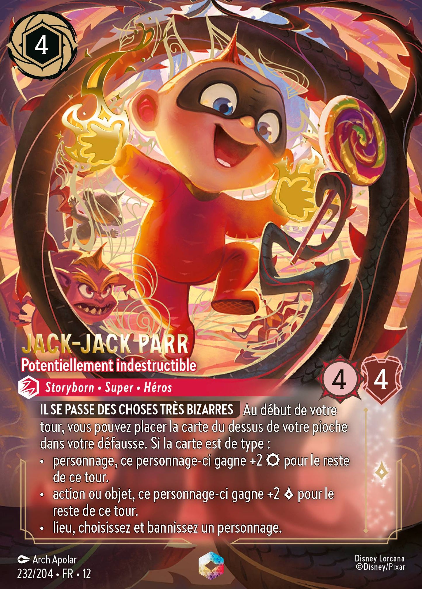 Carte Lorcana 232/204 Jack-Jack Parr | LorenZone
