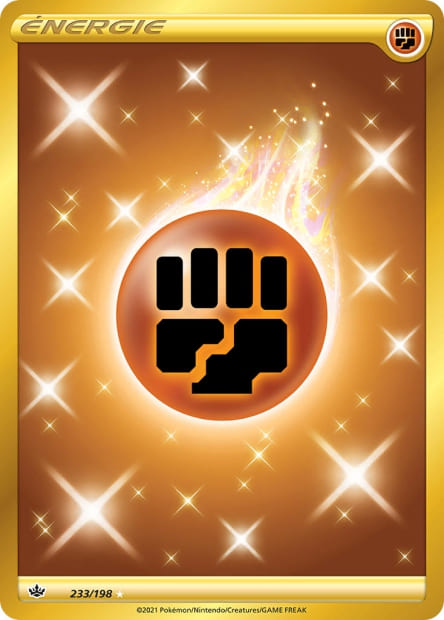 Carte Pokémon Énergie Combat 233/198 CRE EB06 LorenZone